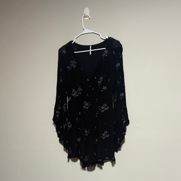 FP Movement by Free People Black Floral Tunic - Picture 3 of 8
